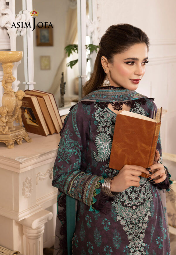 Asim Jofa Ajnr-08 Embroidered Cambric