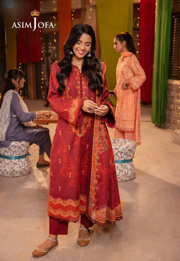 Asim Jofa Ajel-19 Printed Lawn