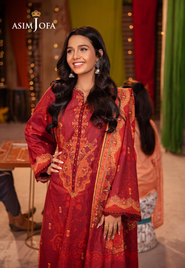 Asim Jofa Ajel-19 Printed Lawn