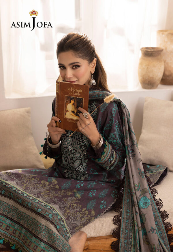 Asim Jofa Ajnr-08 Embroidered Cambric