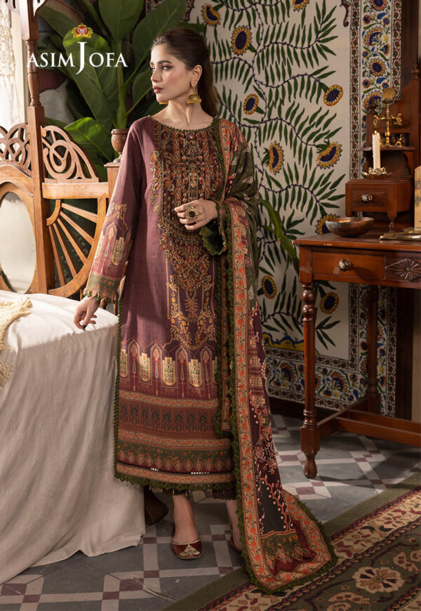 Asim Jofa Ajnr-07 Printed Cambric