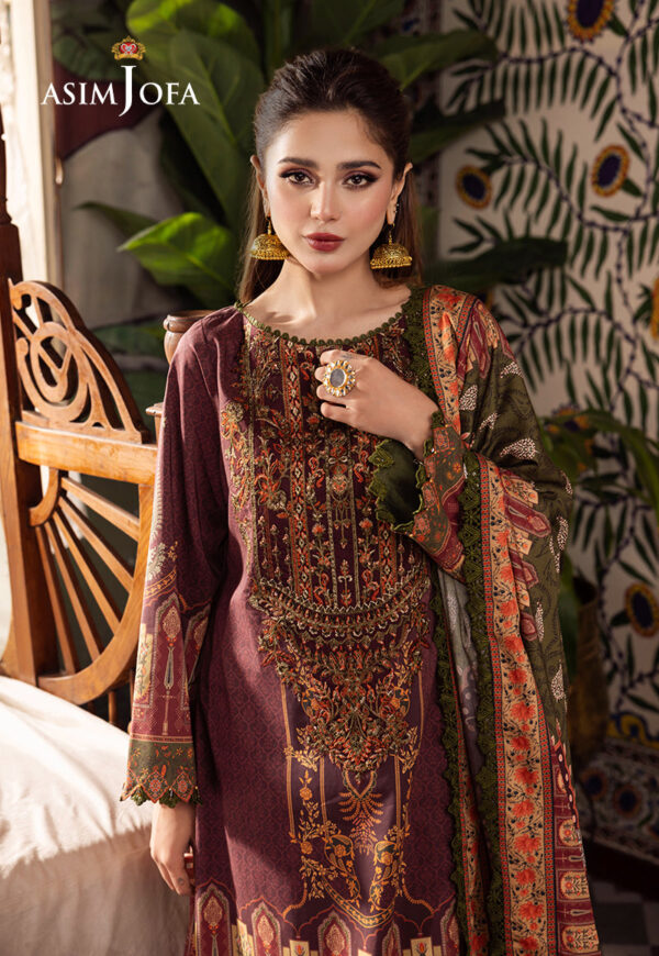 Asim Jofa Ajnr-07 Printed Cambric