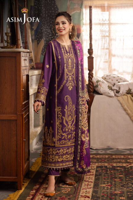 Asim Jofa Ajnr-12 Embroidered