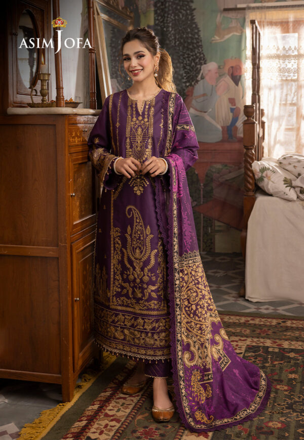 Asim Jofa Ajnr-12 Embroidered