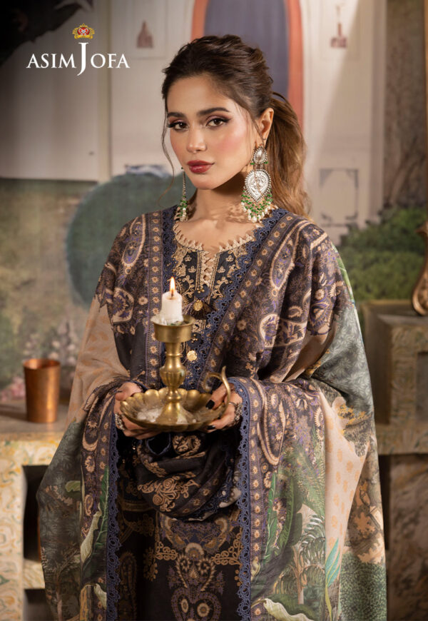 Asim Jofa Ajnr-03 Embroidered Cambric