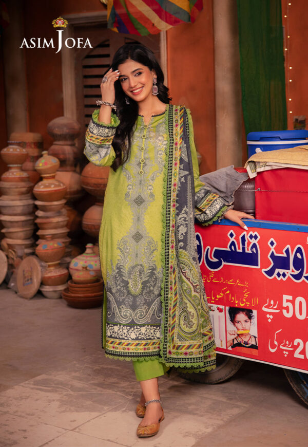 Asim Jofa Ajel-01 Printed Lawn