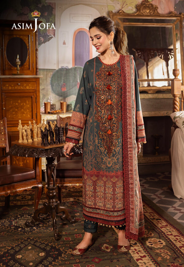 Asim Jofa Ajnrp-02 Embroidered
