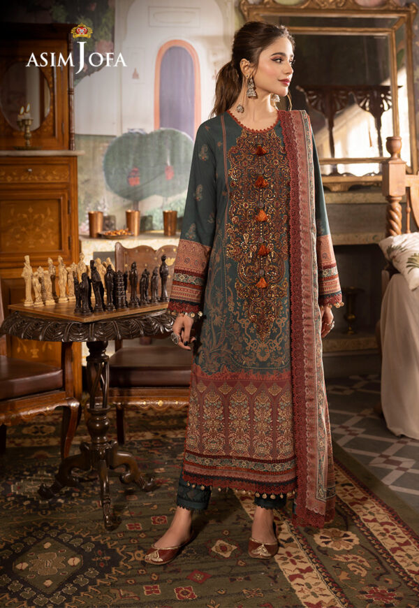 Asim Jofa Ajnrp-02 Embroidered