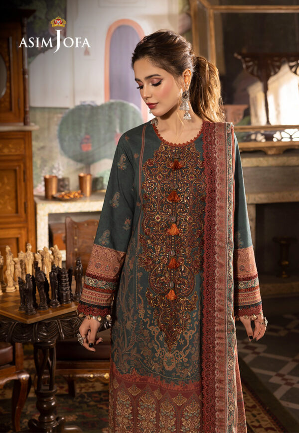 Asim Jofa Ajnrp-02 Embroidered