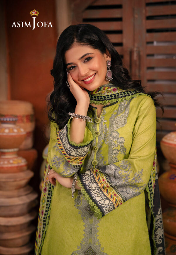 Asim Jofa Ajel-01 Printed Lawn