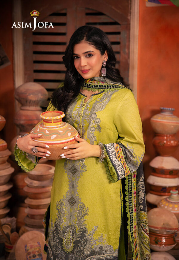 Asim Jofa Ajel-01 Printed Lawn