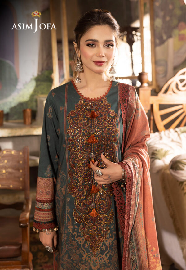 Asim Jofa Ajnrp-02 Embroidered