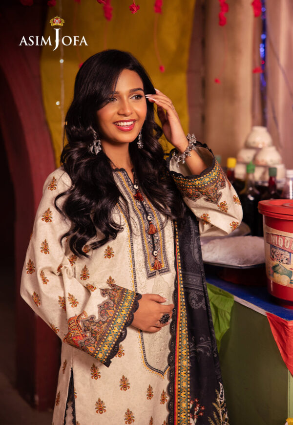 Asim Jofa Ajel-09 Printed Lawn