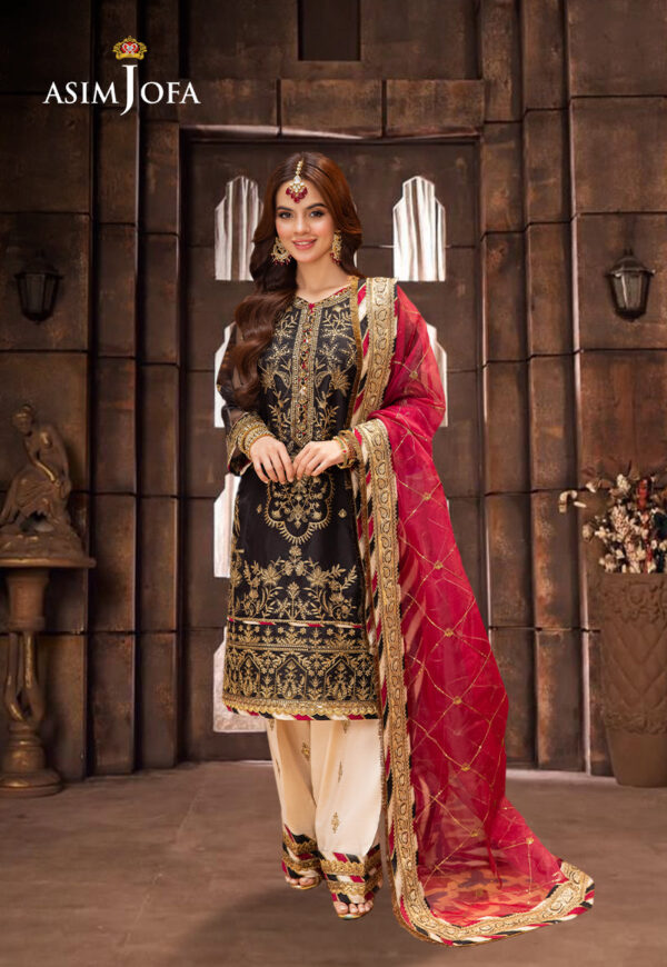 Asim Jofa Ajem-14 Embroidered