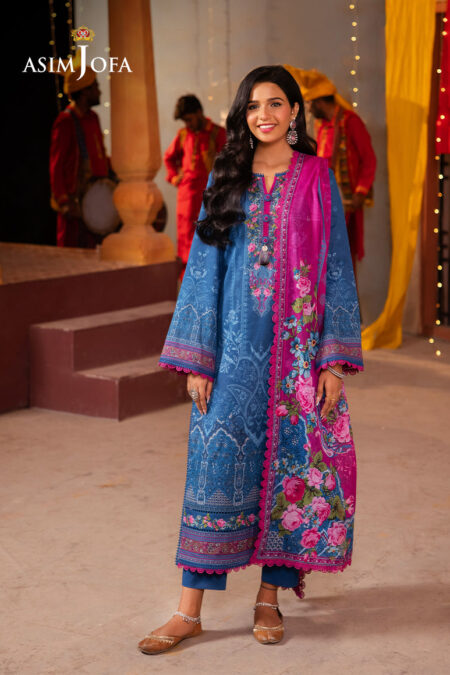 Asim Jofa Ajel-13 Printed Lawn 
