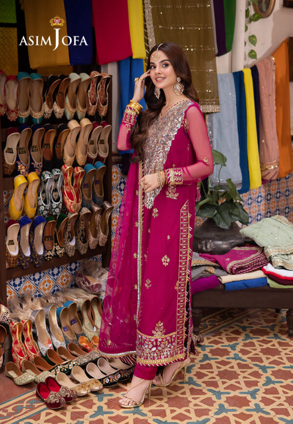 Asim Jofa Ajem-03 Embroidered
