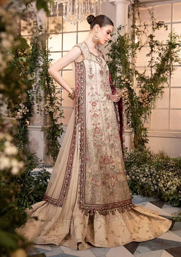 Maria B Wedding Edition 24 Mwe 05 Mbroidered Formal Collection - Image 6