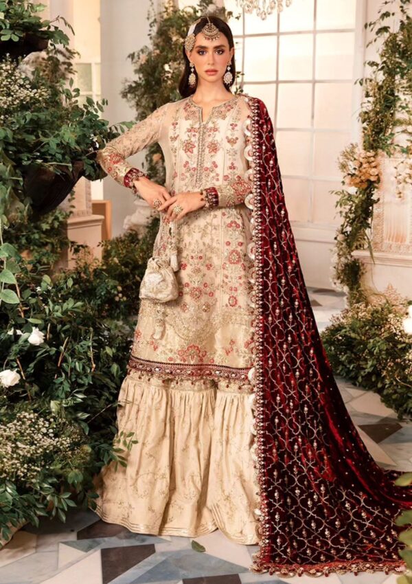 Maria B Wedding Edition 24 Mwe 05 Mbroidered Formal Collection