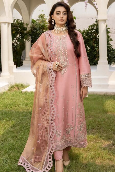 Meem Handwork Mcs 1 Deep Rose Cotton Sateen