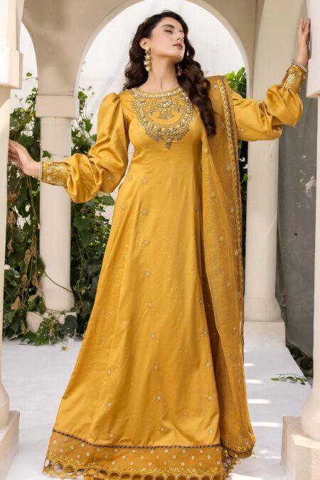 Meem Handwork Mcs 6 Daffodils Cotton Sateen