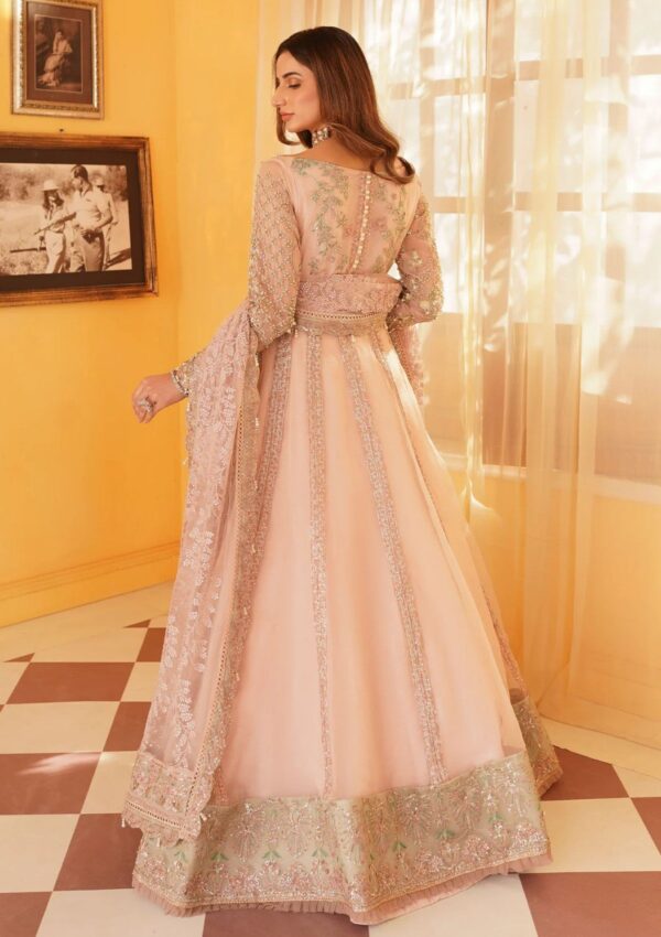 Mehak Yaqoob Ml24 03 Salmon Pink Luxury Formals Wedding Collection - Image 2