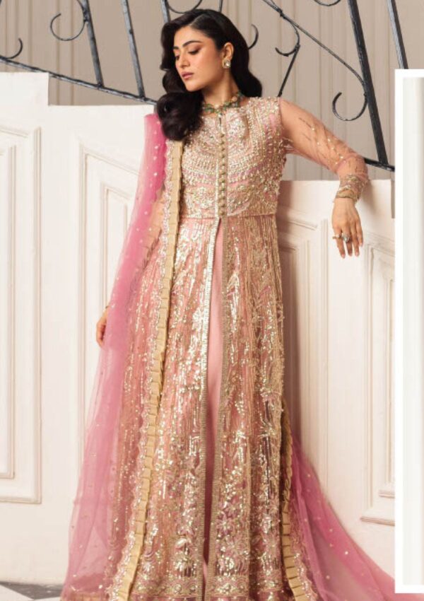 Mushq Aura Debut Wedding Msq24 08 Amaranth Hemline Formal Collection - Image 2