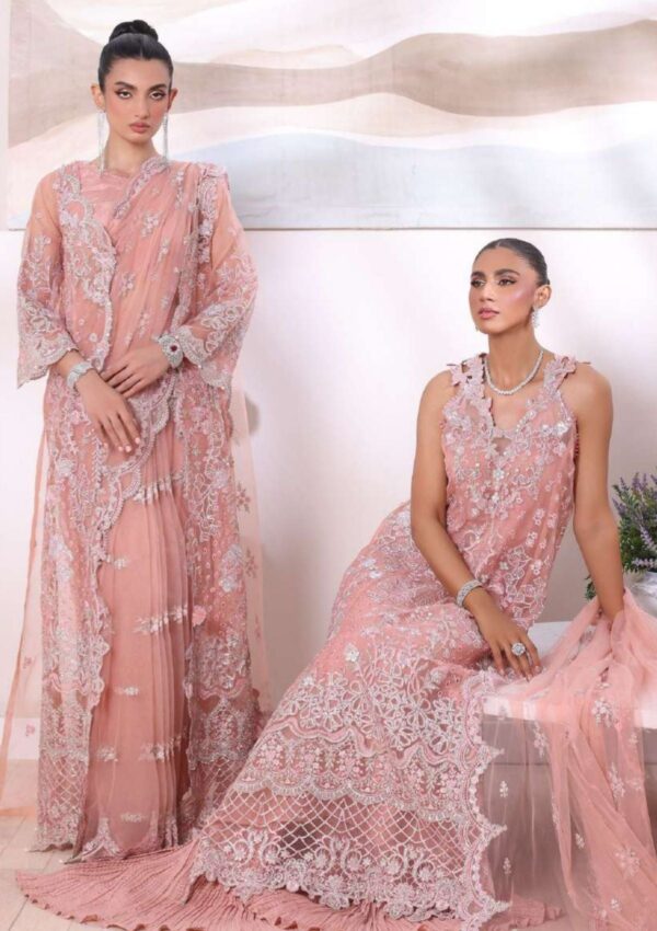 Noor Chiffon De Luxe Ncd24 06 Vera Saadia Asad Formal Collection - Image 3