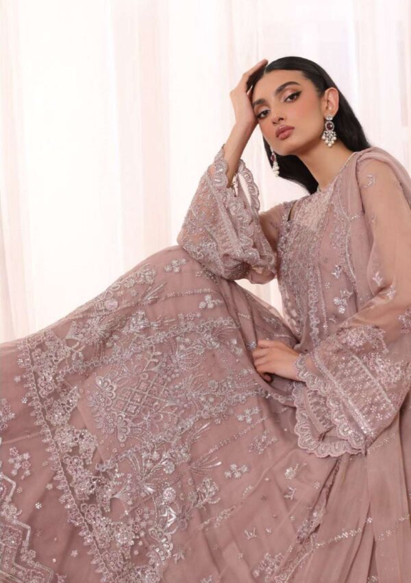 Noor Chiffon De Luxe Ncd24 07 Seaina Saadia Asad Formal Collection - Image 2