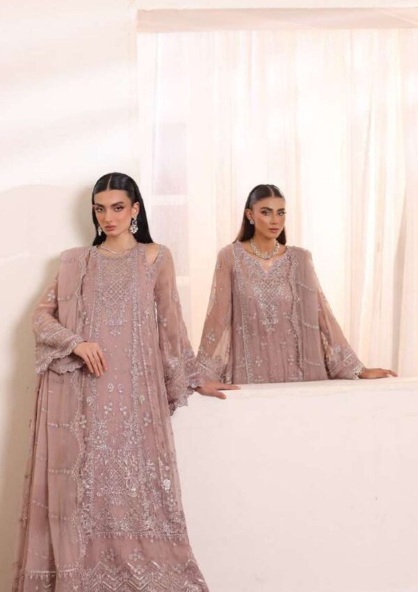 Noor Chiffon De Luxe Ncd24 07 Seaina Saadia Asad Formal Collection - Image 3