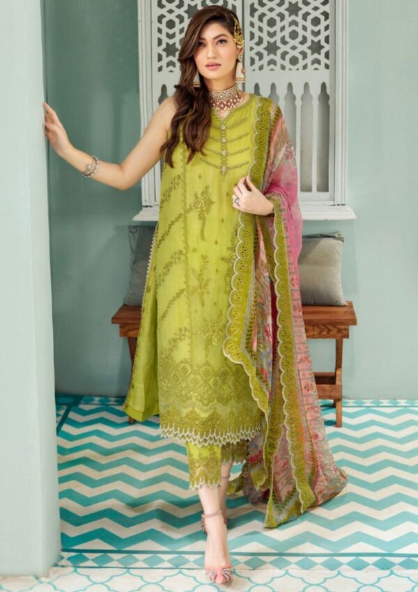 Noor Chiffon Laserkari D 1 Saadia Asad
