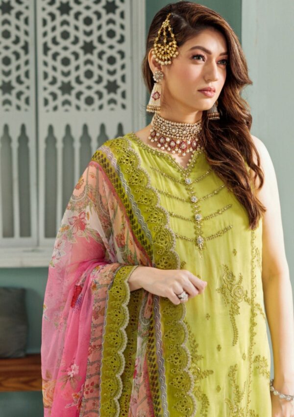Noor Chiffon Laserkari D 1 Saadia Asad