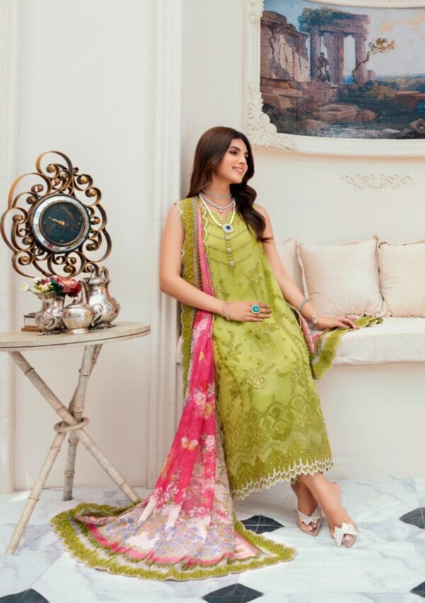 Noor Chiffon Laserkari D 1 Saadia Asad
