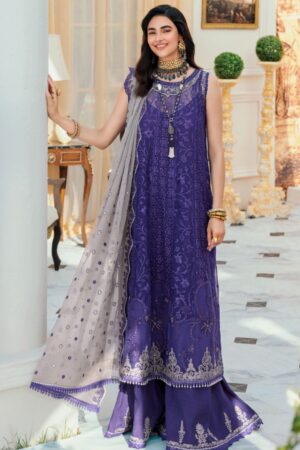 Noor Chiffon Laserkari D 4 Saadia Asad