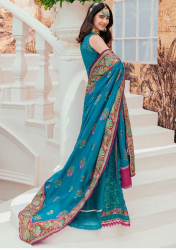 Noor Chiffon Laserkari D 5 Saadia Asad