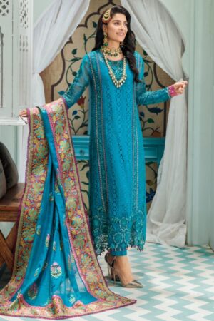 Noor Chiffon Laserkari D 5 Saadia Asad