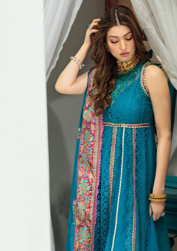 Noor Chiffon Laserkari D 5 Saadia Asad