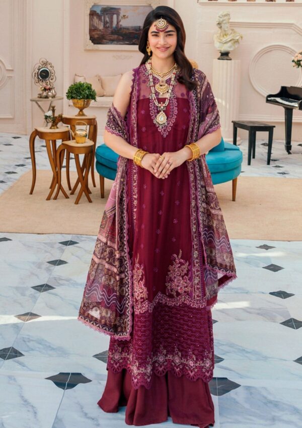 Noor Chiffon Laserkari D 6 Saadia Asad