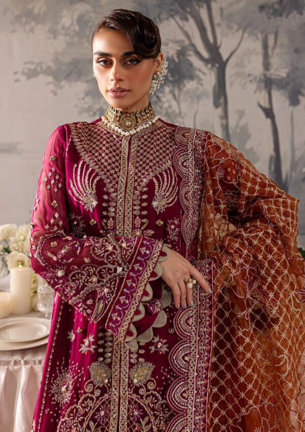 Nureh Unstitched 24 Ne 54 Elanora Formal Collection - Image 2