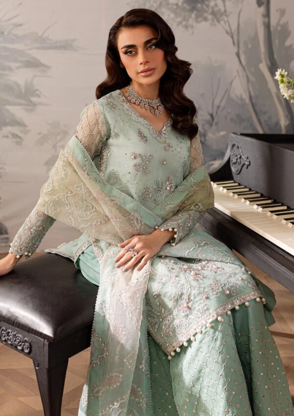 Nureh Unstitched 24 Ne 57 Elanora Formal Collection - Image 5