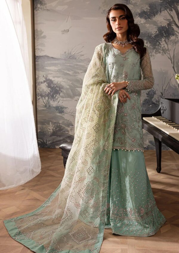 Nureh Unstitched 24 Ne 57 Elanora Formal Collection