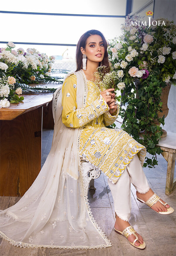 Asim Jofa Ajck-06 Embroidered