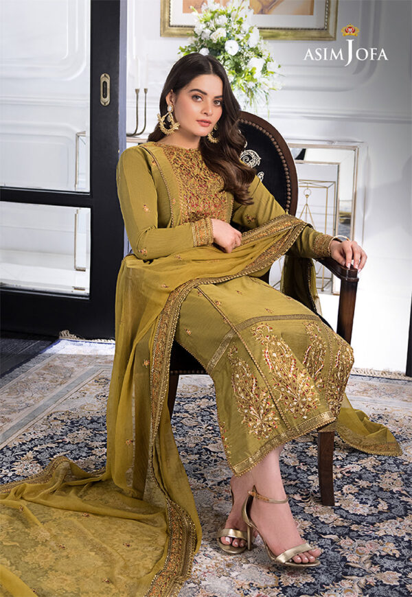 Asim Jofa Ajim-08 Embroidered