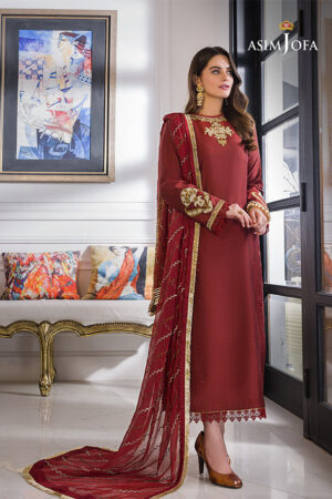 Asim Jofa Ajim-12 Embroidered