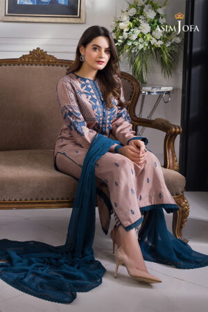 Asim Jofa Ajim-16 Embroidered