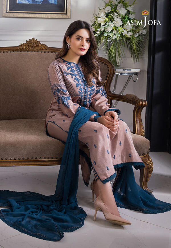 Asim Jofa Ajim-16 Embroidered
