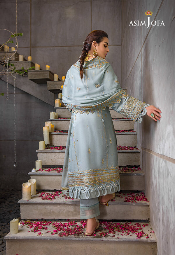Asim Jofa Ajck-03 Embroidered