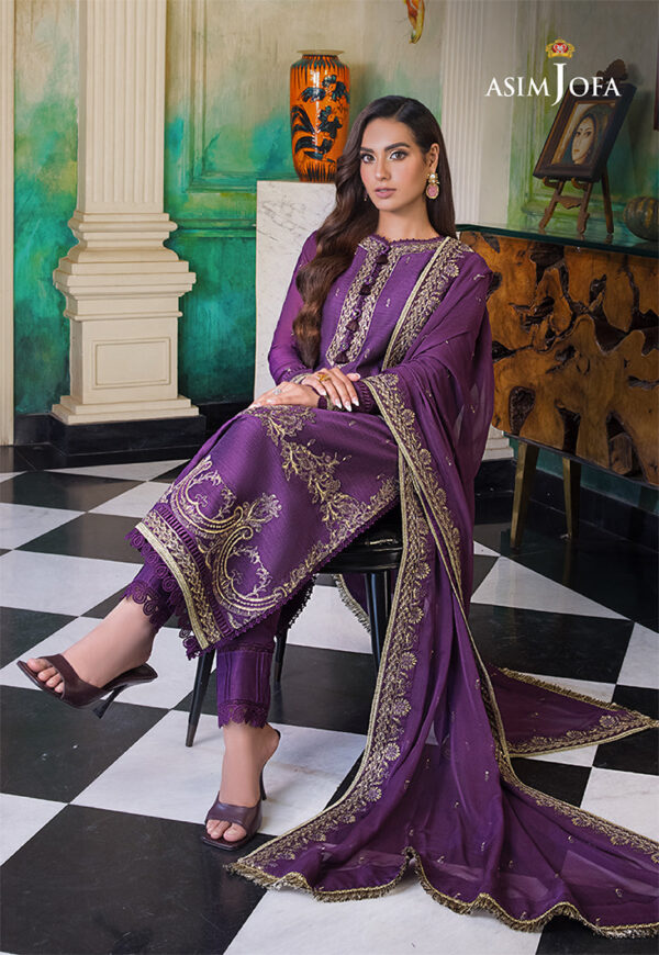 Asim Jofa Ajim-05 Embroidered