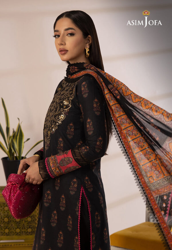 Asim Jofa Ajbp-09 Embroidered Cambric