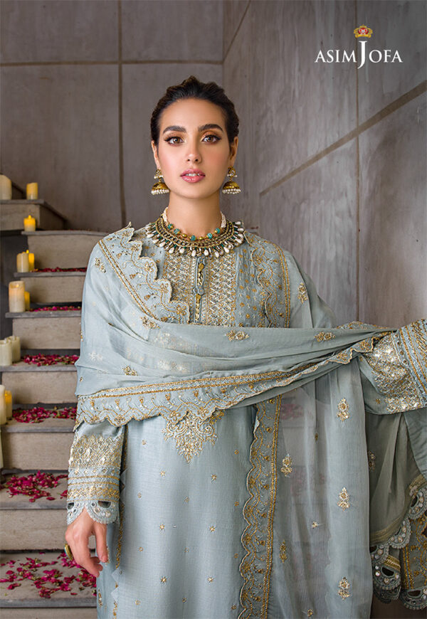 Asim Jofa Ajck-03 Embroidered