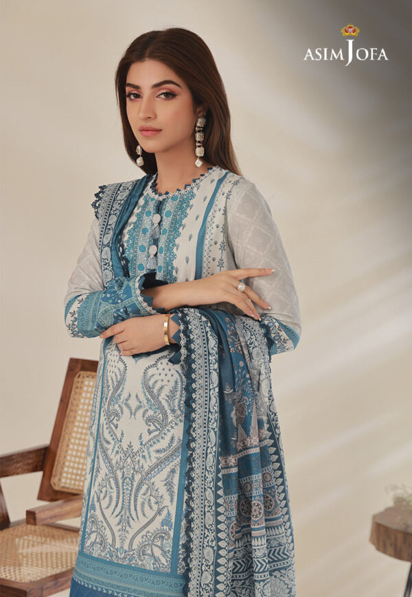 Asim Jofa Ajbp-02 Printed Cambric